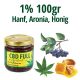 1% 100gr CBD FULL Hanf, Aronia, Honig