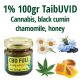 TAIBuvid 1% 100gr CBD FULL Cannabis, Chamomile, Black Cumin, Honey